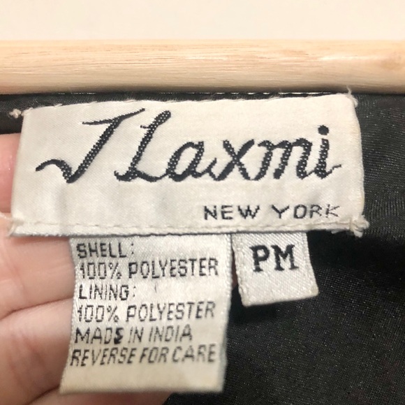 Vintage J Laxmi Beaded Top Petite Medium - Picture 5 of 7